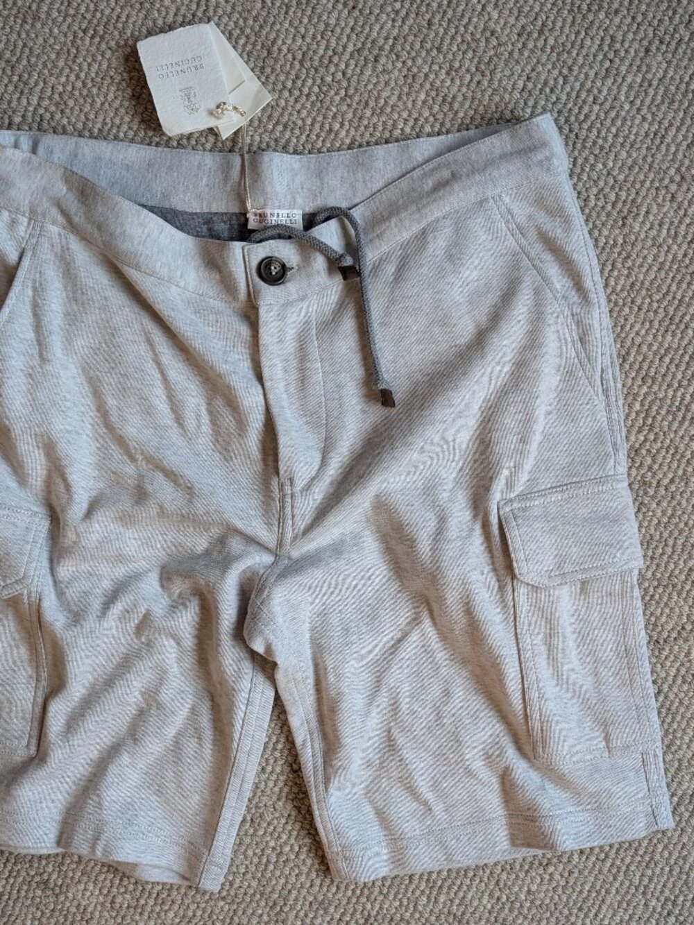 BRUNELLO CUCINELLI Knit Bermuda Style shorts